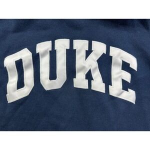 The Cotton Exchange Duke University Hoodie Navy Blue Small USA Made Sweatshirt